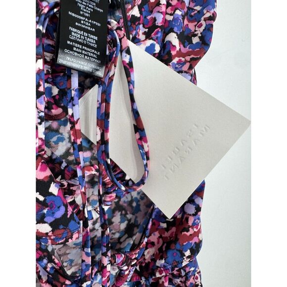 NEW ISABEL MARANT Stiza In Multicolored Floral Swimsuit Beach Pool Cruise Summer - Picture 5 of 6
